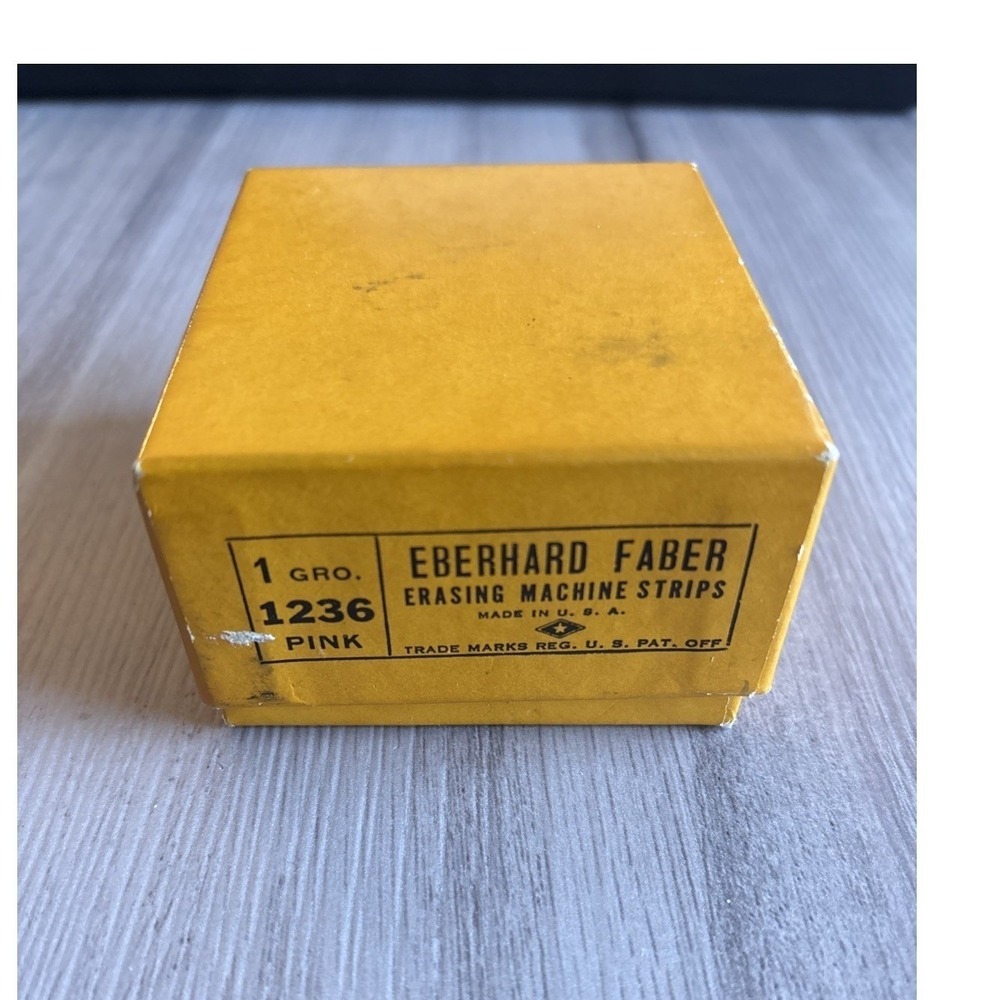 Vintage/Antique‎ 135 Eberhard Faber Kneaded Rubber Soft Pencil Erasers 1236